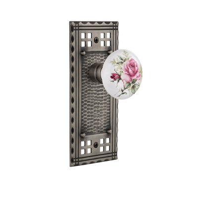 Bouton de porte de passage Craftsman