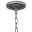 Rosette 8 - Light Lantern Drum Chandelier