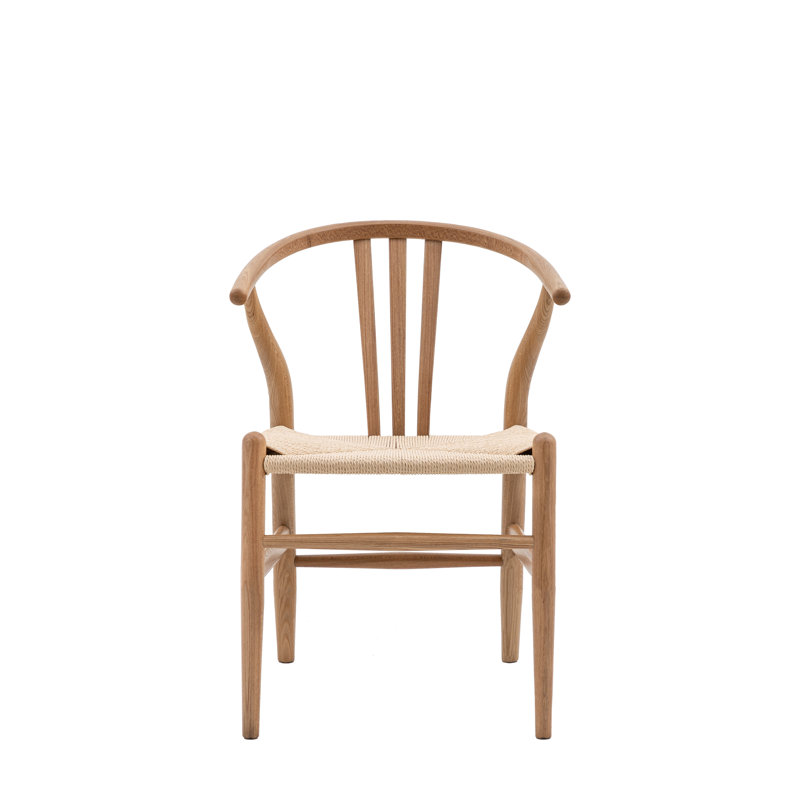 Pratt Solid Wood Dining Chair, Light Brown