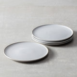 Fortessa Nivo Stoneware, 10.25" Dinner Plate Set of 4, Moon