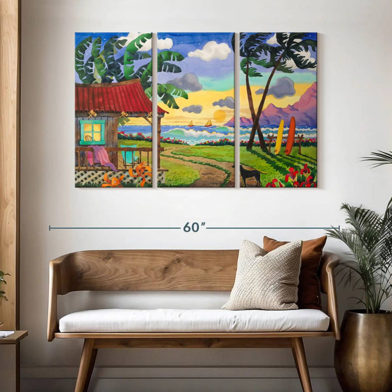 Gillard My Island Paradise II, H 32 po x l 50 po