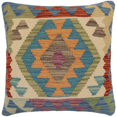 Tribal Kilim Pillow Geometric Throw Pillow