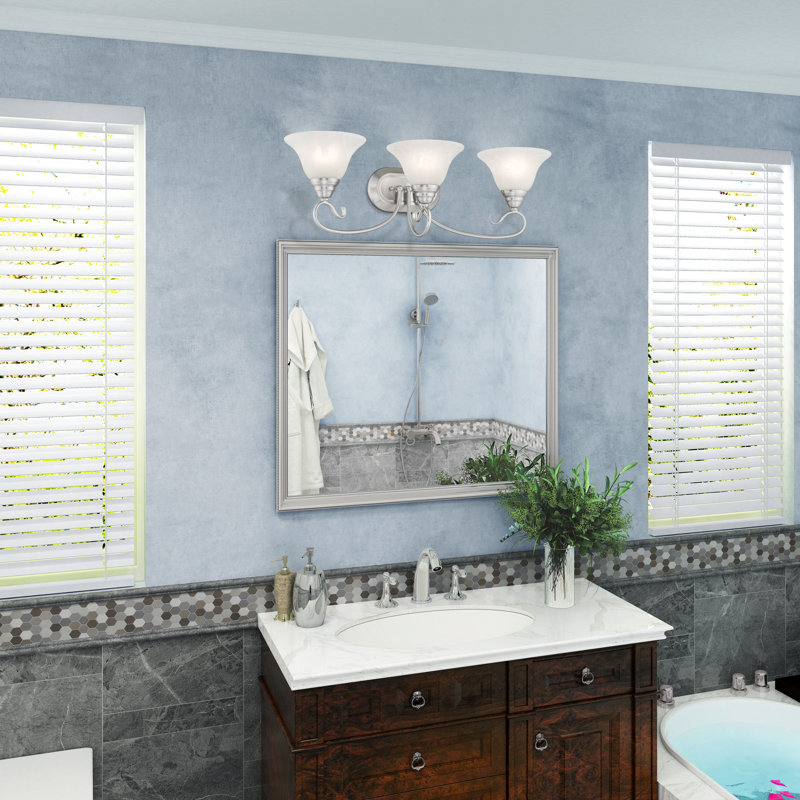Aquala 3 - Light Dimmable Vanity Light, Brushed Nickel