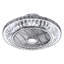 Aarie Crystal Bladeless Ceiling Fan Light,Ceiling Fan with Lights Remote Control,Low Profile Ceiling Fan-108939790