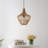 Yerres 1 - Light Brown Single Pendant