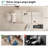 87''W 3-In-1 Convertible Sleeper Chair Bed, 3-Section Extra Length Adjustable Backrest  With 2 Cushions & Storage Bag-1712303260