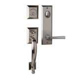 Bravura 913-904S Active Savannah Handleset with Memphis Lever in Matte Black - L