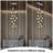 Vrai 14-Lights Staircase Chandelier For Living Room High Ceiling Foyer Pendant Lighting Fixture