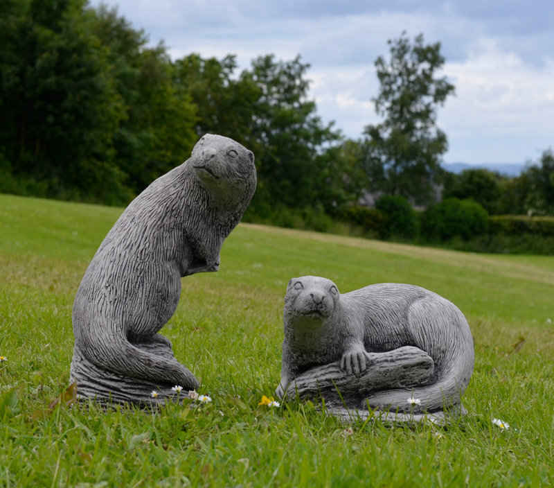 Animals Weather Resistant Stone Garden Statue