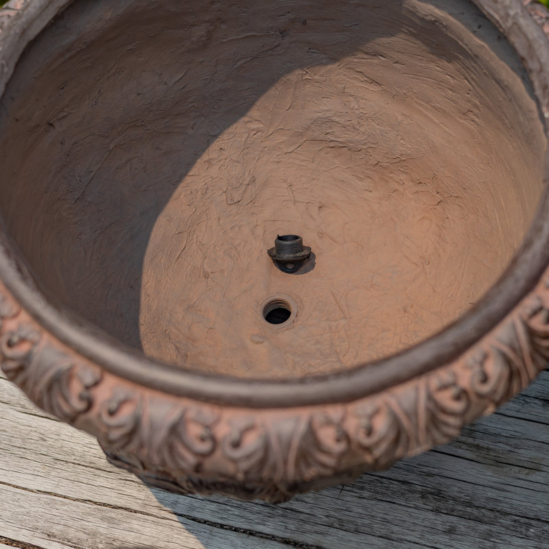 Ensemble de 3 pots à fleurs en magnésium, Doré