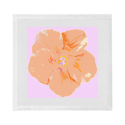 Hibiscus Cotton Sateen Dinner Napkins