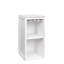Armoire à vin de couleur modulaire avec tablettes de rangement et huche pour salle à manger