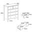 Henley 2 + 3 Chest of Drawers, Oak-Effect Finish, Metal Runners