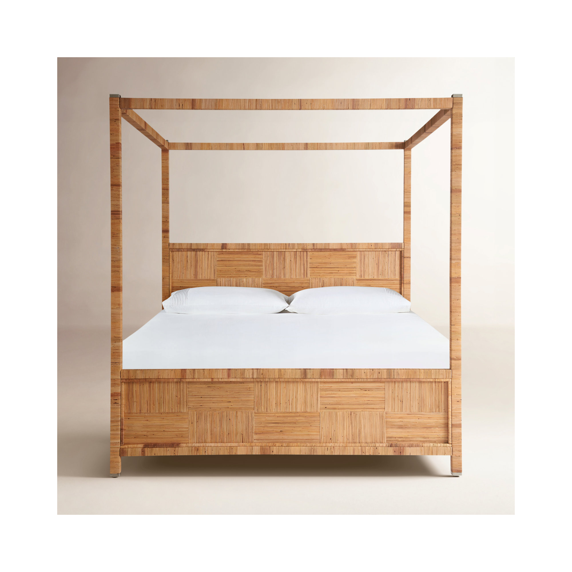 Rosalie Woven Canopy Bed, King