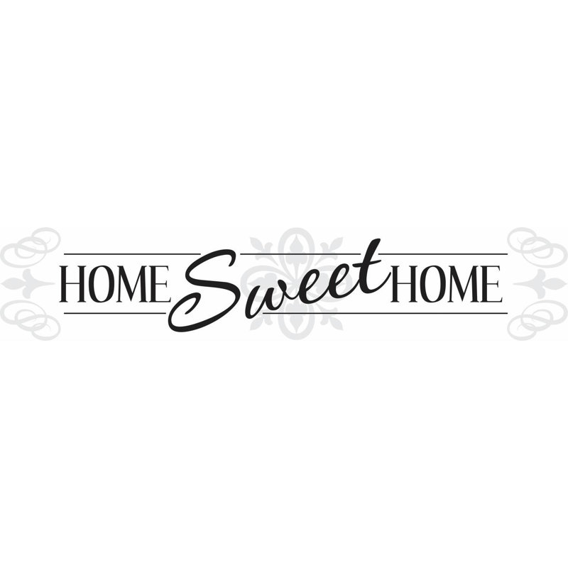 Text & Numbers Non-Wall Damaging Wall Decal