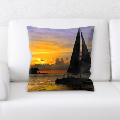 Natalia Microsuede Reversible Throw Pillow