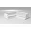 Ulm 94" Wide Outdoor Reversible Patio Sectional with Cushions