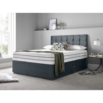 Kapisa Memory Foam Divan Bed Set