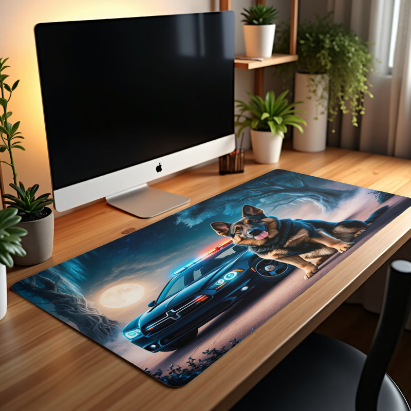 Polyester Desk Pad, 23.6x13.8
