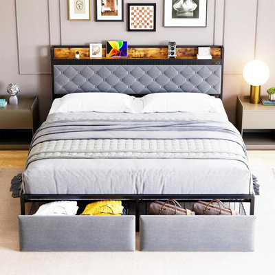 Danitra Upholstered Storage Bed