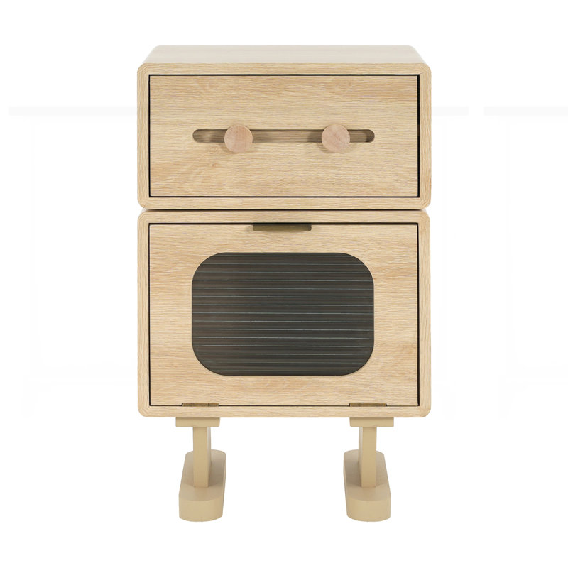 Creative Rotatable Robot Storage Side Table