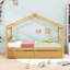 Lit simple en bois avec tiroirs-826762300