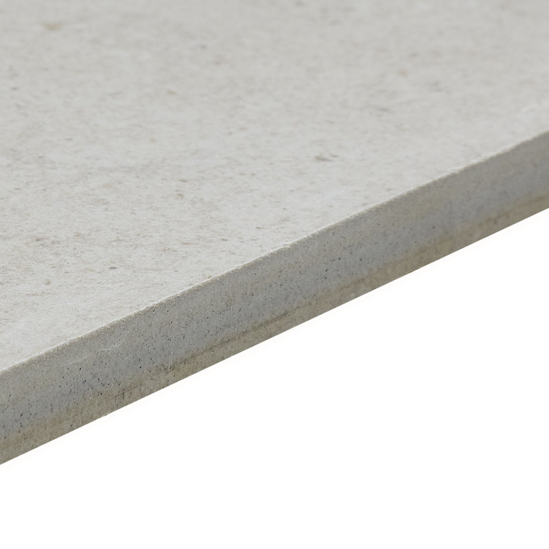 Haut Monde 24" x 3" Porcelain Bullnose Tile Trim in Nobility Cream