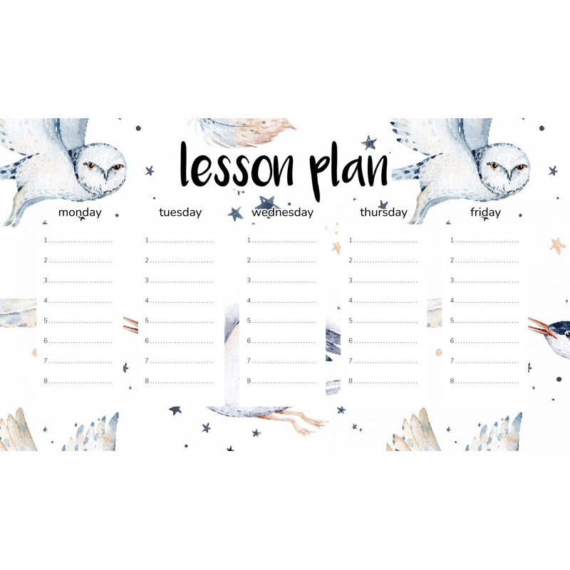 Magnetic Lesson Plan Magic Owls