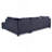 Devin Microfiber Sectional Sofa with Removable Backs-1286923476