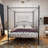 Deaundrey Metal Slat Bed