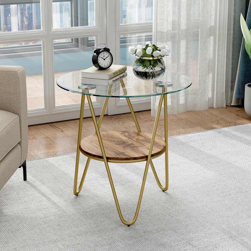 Table de bout Laliyah, Or