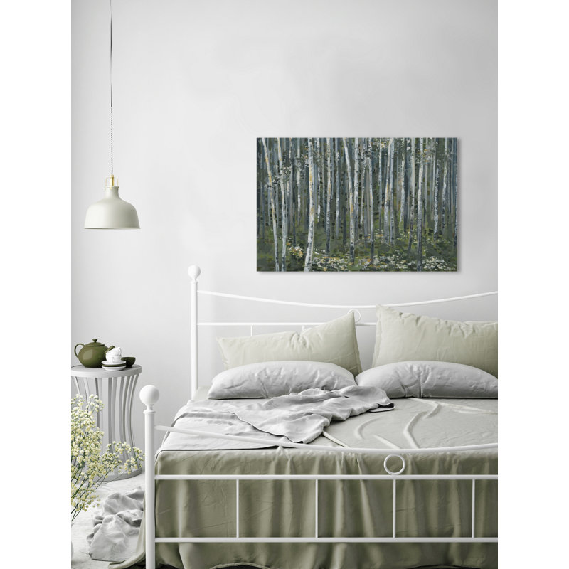 Magical Green Forest by Parvez Taj - 1 Piece Wrapped Canvas Wall Art, 41cm H x 61cm W
