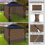 Paroi latérale en polyester pour pavillon de jardin Aoodor-97531257-121327738