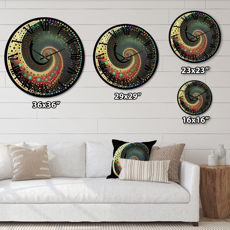 Horloge murale Iridiscdent, Petit