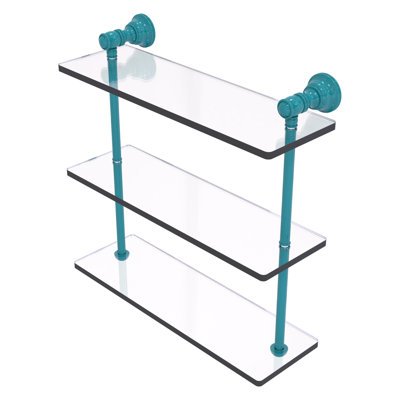Freyja 3 Piece Glass with Towel Bar
