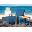 Avanti Stainless Steel Sling Outdoor Ottoman-322390868