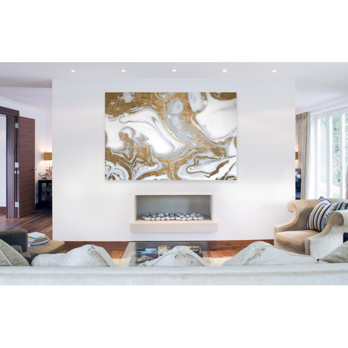 «Black Tie Nights», reproduction d'impression sur toile, H 30 po x l 45 po x P 1,5 po, Toile tendue