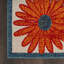 Tapis intérieur / extérieur floral Noleen-1663749533