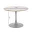 Round Metal Base Dining Table