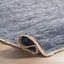 Tapis bleu tissé à plat à la main Faustine-1975976532