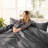 400 Thread Count Organic Cotton Sateen Duvet Cover Set-458077500-481812910