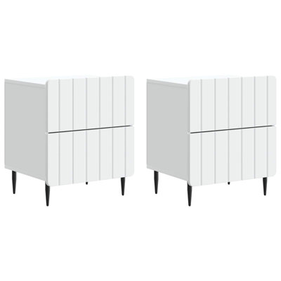 43cm W Manufactured Wood Bedside Table