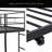Twin Over Twin Metal Bunk Bed-657539077