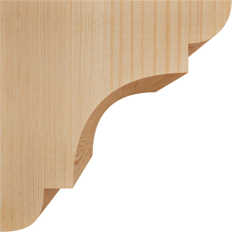 New Brighton Corbel, H 8 po x l 5,5 po x P 8 po, Lisse, Sapin de Douglas