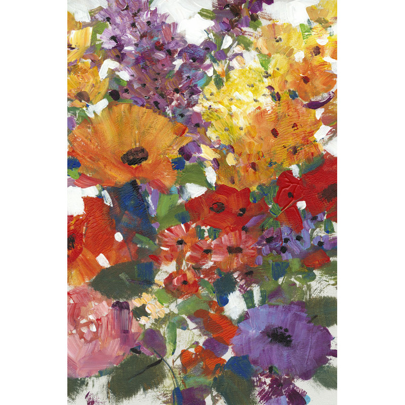 Fleurs fraîches I, H 12 po x l 8 po