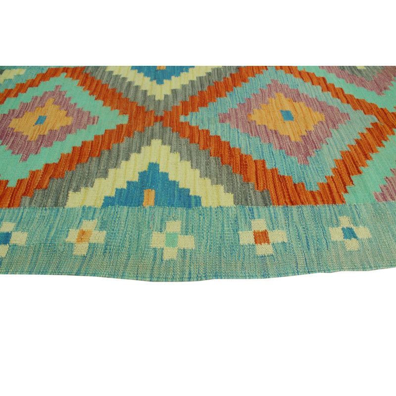 Bobbee Wool Geometric Indoor Rug