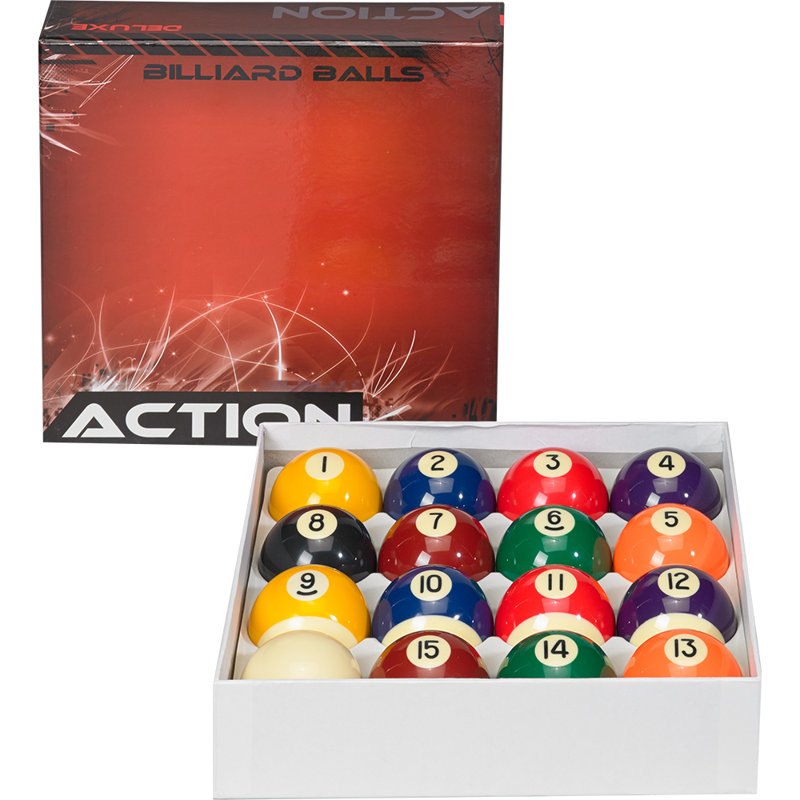 Billiard Balls - Action Deluxe Set