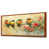 Toile avec cadre flottant brun
