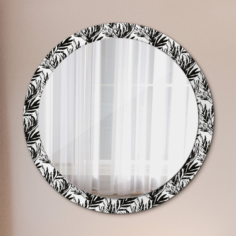 Huldar Glass Flat Wall Mirror