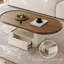 Table basse de style crème médiévale